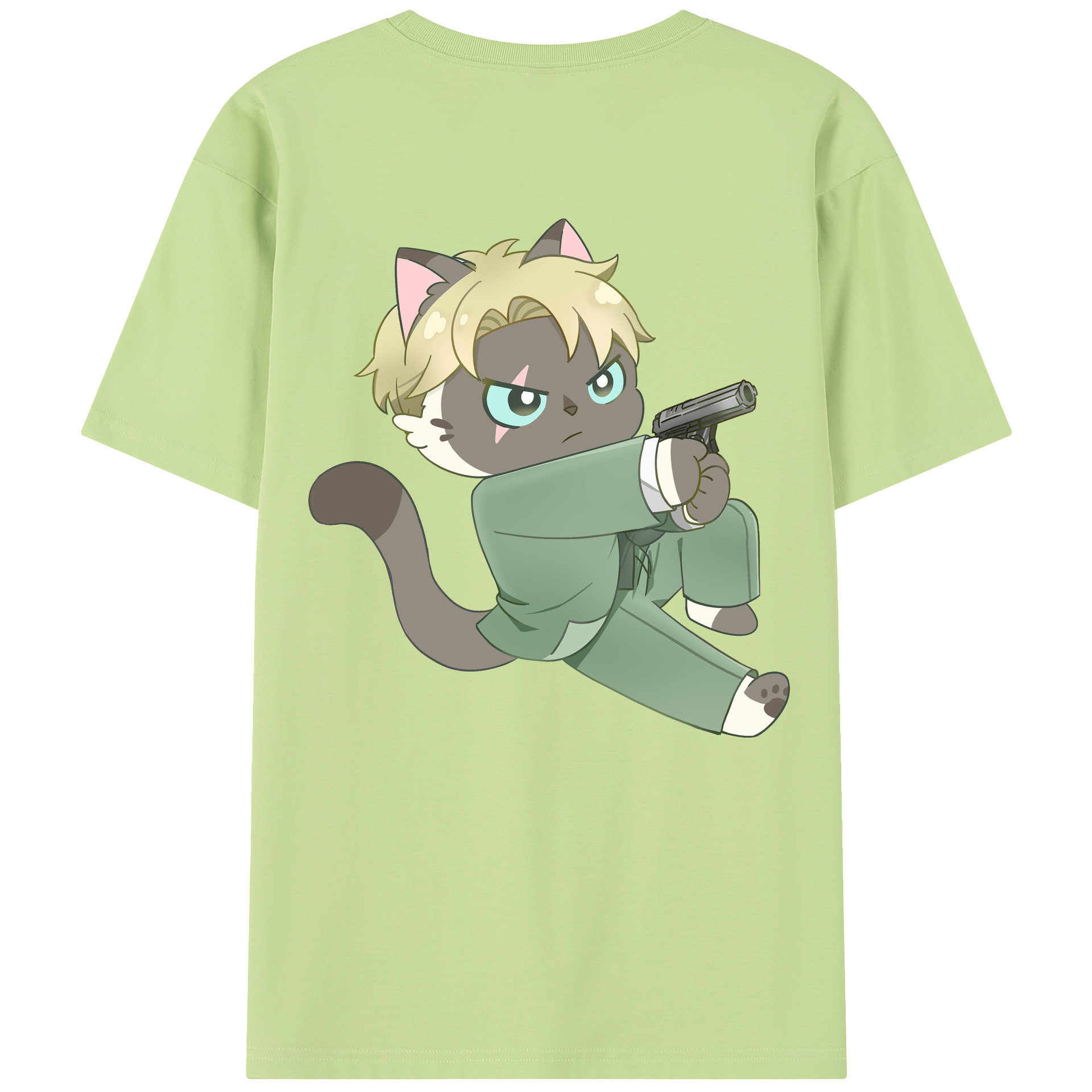 （画像用） SPY×FAMILY间谍家家酒 綿100％半袖Tシャツ（背面プリント）